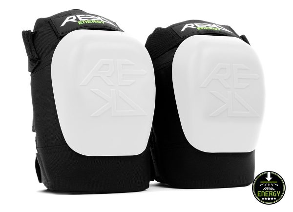 REKD Energy Knee Pads Black/White