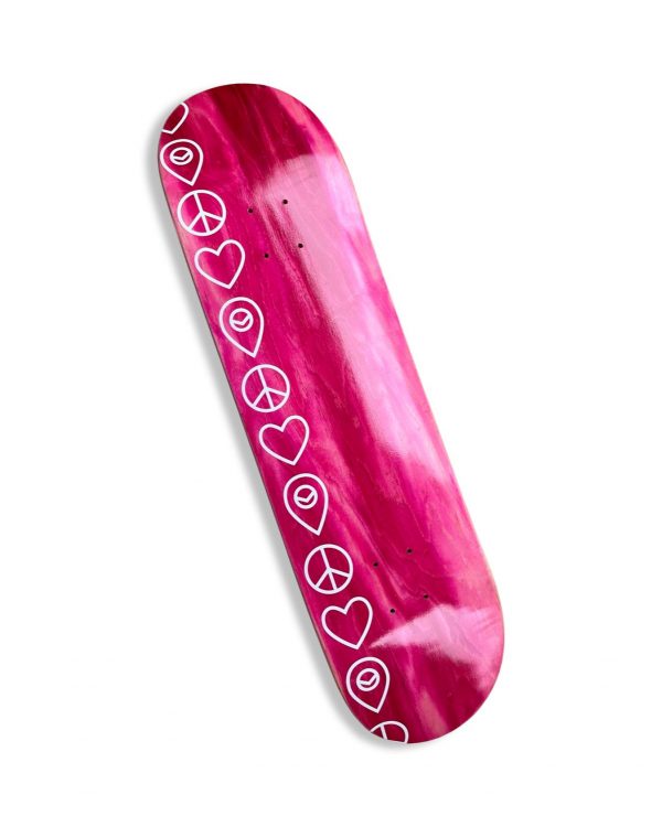 8.25" Peace Love Visit