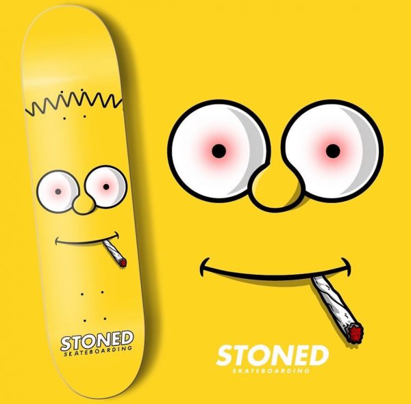 Bart Simpson Smokin'